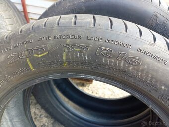 MICHELIN Primacy 205/55/R16 letní pneu 4ks-900,- všechny - 2