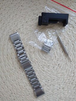 Řemínek kovový pro Garmin 7S 20mm quickstep - 2