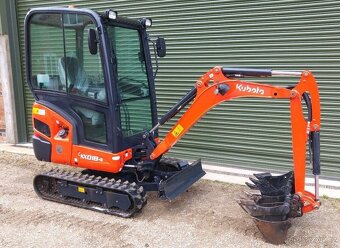 Kubota KX018-4 Mini rýpadla - 2
