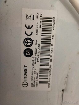 Indesit předem plněná pračka: 5 kg - IWSE 5125 C ECO EU - 2