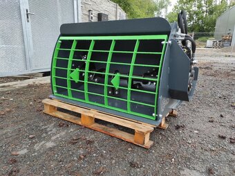 Míchací lopata na beton AMR MINI, šíře 121cm, objem 0,3m3 - 2