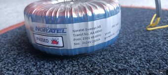 NORATEL Toroidní trafo 230 V / 2 x 24 V (4ks) - 2