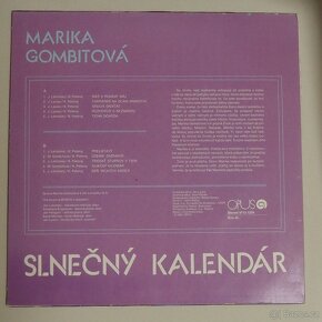 LP Marika Gombitová SLNEČNÝ KALENDÁR - 2