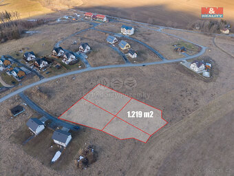 Prodej pozemku k bydlení, 1219 m², Václavov u Bruntálu - 2