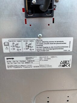 Elektrická varná deska Gorenje CT 41SC - 2