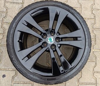 Disky originální Škoda Fabia II, Roomster 5x100 R17 - 2
