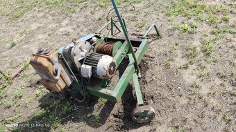 Stavební vrátek s převodovkou 1,5KW 380V - 2