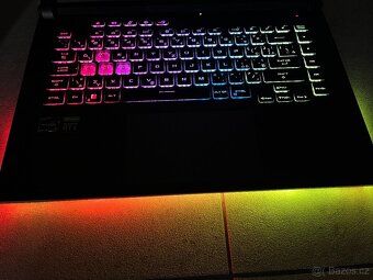 HERNÍ Asus ROG 15.6" 144Hz-RTX 3060-RGB-RAM 16GB-Ryzen 7 - 2