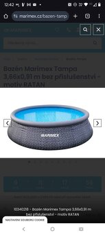 Bazén Tampa se schůdky - 2