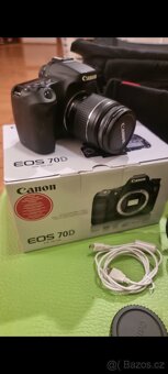 Canon eos 70D s objektivem - 2