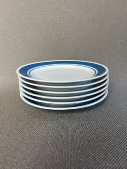 Rosenthal 6x dezertní talíř Modrý lem 17 cm - 2