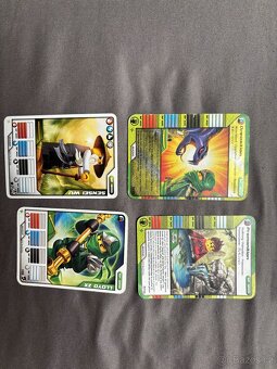 Lego Ninjago sběratelské karty 2011, 2012 - 2