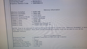 PC#212 repasovaný počítač Dell 790, Core i3, DVD - 2