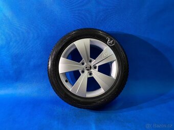 originál ALU kola Škoda 215/55/R17 Hankook - 2