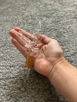 Skleněný nálevka na víno - 2