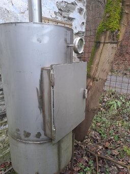 Velka čelo Nerezová udirna - 2