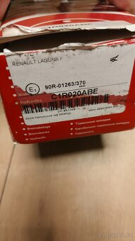 Renault Laguna II brzdové destičky - 2