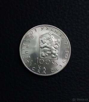 100 Kčs výročí narození Jana Nerudy 1984 - 2