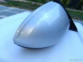 Pravé zpětné zrcátko Audi A6, stříbrná metalíza LX7W - 2