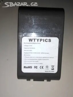 Prodám Baterii 21,6V 3000mAh do AKU vysavače DYSON - 2