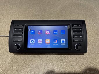 NOVÉ 7" Android 14 Autorádio BMW E39 řada 5, E53 X5 - 2