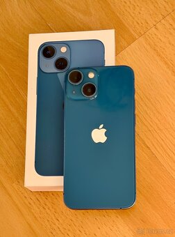 iPhone 13 Blue BATERIE 100% TOP - 2