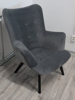 čalouněné křeslo ušák Safin - 2