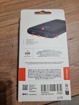 Powerbanka Fixed 20W/ 10000mAh - 2
