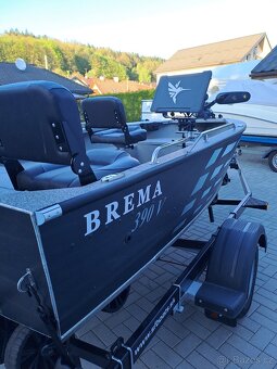 Hliníkový čln BREMA 390 FISHING - 2