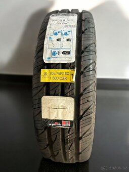 Nejeté letní pneumatiky Uniroyal 205/75r16C - 2