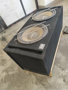 Subwoofer gladen RS 12VB dual + zesilovač 800rms - 2