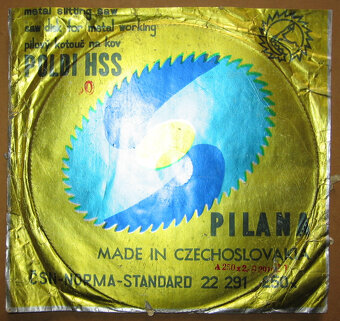 Pilový kotouč jemnozubý 250 x 32 ČSN 22.2910.1 do PKM 60 - 2