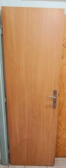 2x Interiérové dveře BUK PRAVÉ, PLNÉ P60 cana za 2ks - 2