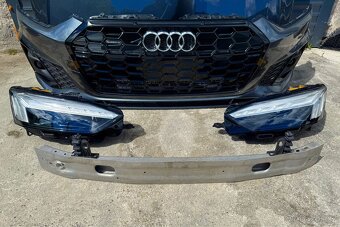 Audi A5 F5 8W6 Facelift kapota s-line nárazník laser světlo - 2
