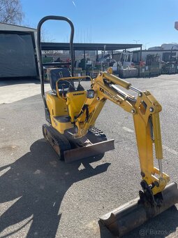 Minibagr Yanmar SV08 rychloupínač 4x lžíce. TOP - 2