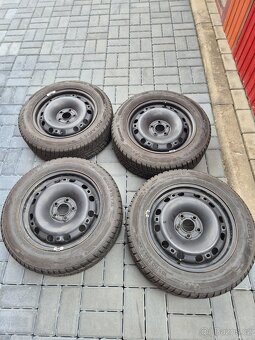 Kola 5x100 s pneu BARUM POLARIS 185/60 R15 7mm - 2