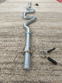 Činková osa SZ triceps 30 mm FITHAM CS na kličku - 2
