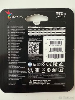 ADATA MicroSDXC 256GB High Endurance + SD adaptér - 2