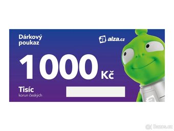 Alza.cz dárkový poukaz 1 000 Kč - 2