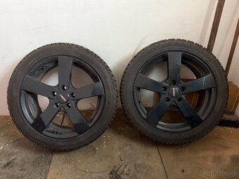 Alu 17” na Vw, škoda + nove zimní pneu 225/45 R17 94V + - 2