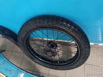 Kolo blatník boční stojan IŽ 350 IŽ49 DKW - 2