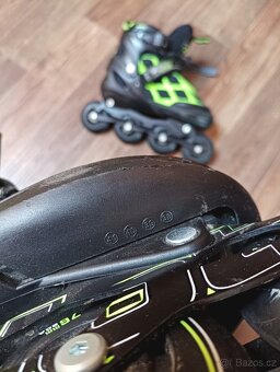 Kolečkové brusle roztahovací vel. 38-41 - 2