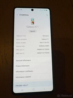 Samsung Galaxy A71 Black 128GB - 2