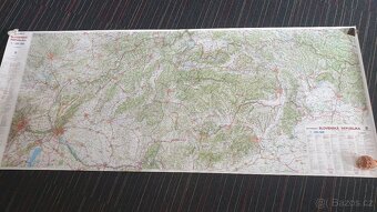 Velká nástěnná automapa Slovenské republiky (1 : 250 000) NO - 2