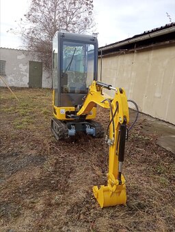 minibagr, bagr s kabinou, kabinový bagr, bagřík - 2