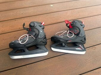 Dětské nastavitelné lední brusle Oxelo 32–35 - 2