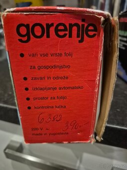 Retro svarecka folii na potraviny - 2