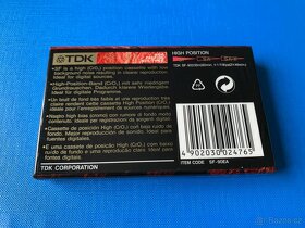 kazeta Tdk SF90 nová - 2