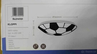 KLOPPI LED Stropní svítidlo - fotbal design nové - 2