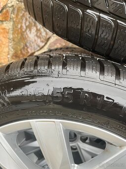 Alu kola VW Touareg R18 + Zimní Pirelli Scorpion 255/60 R18 - 2